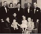 Gustaf with his family in 1940