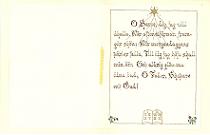 Communion card to Lars-Gustaf from his cousin